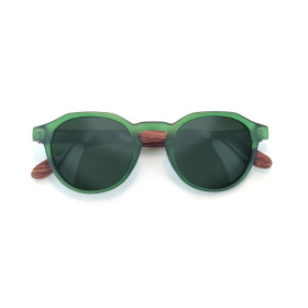 Lunettes de Soleil Moken Vision Little Leon Honey Green Polarized